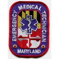 Maryland Emergency Medical Technician patch Maryland Emergency Medical Technician patch