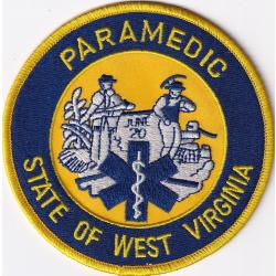 West Virginia PARAMEDIC patch West Virginia PARAMEDIC patch