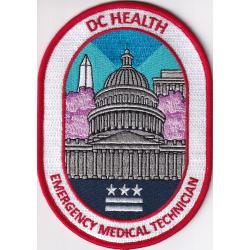 DC HEALTH Emergency Medical Technician EMT patch DC HEALTH Emergency Medical Technician EMT patch