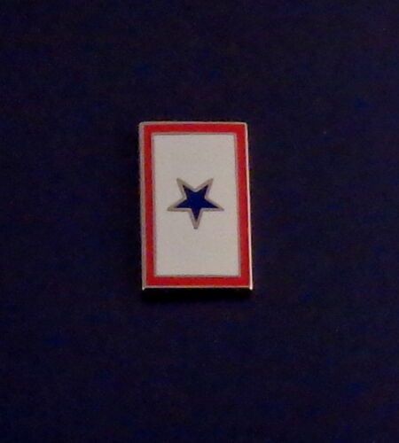 Family Member in Service 1 One Blue Star Lapel Pin
