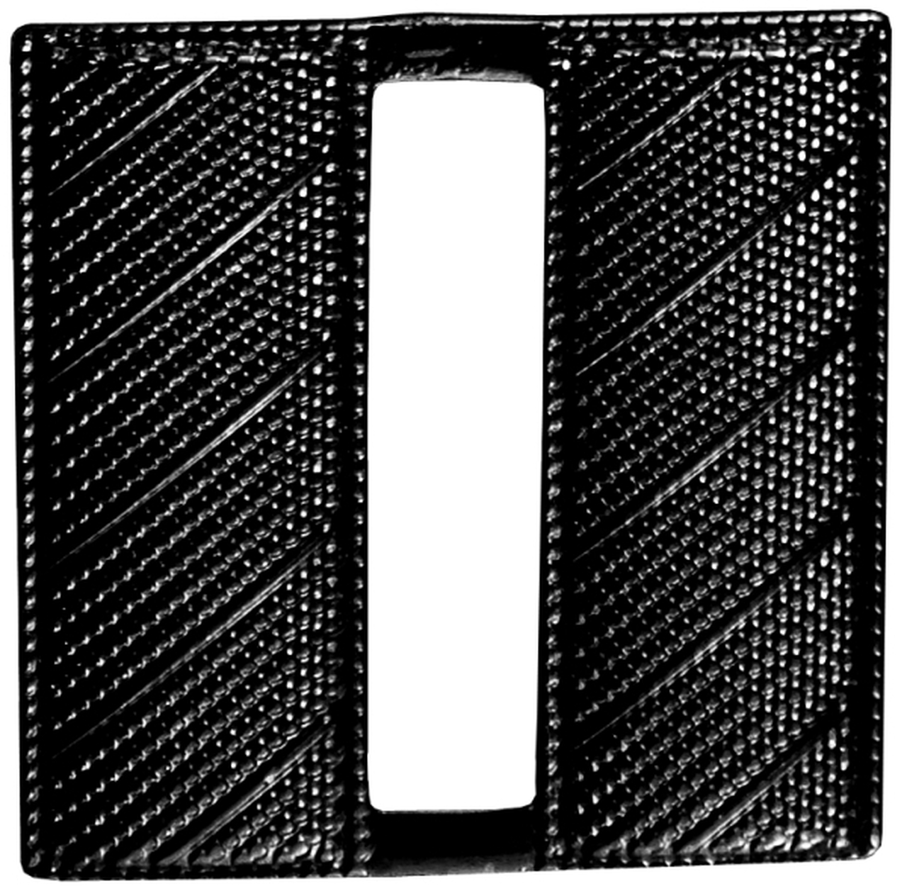Captain Bars 3/4" Corrugated BLACK Collar Pins CLUTCH BACK Small