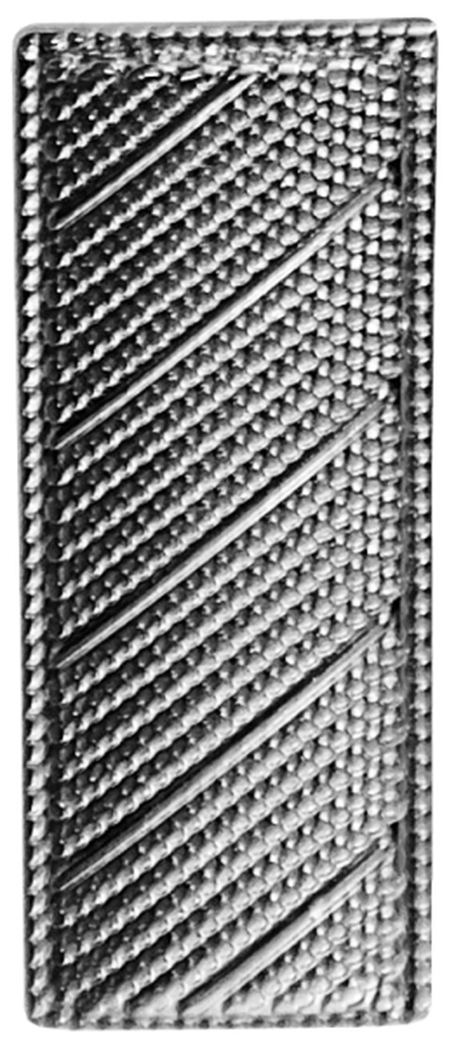 LT 1" Corrugated Silver SAFETY CATCH Collar pins