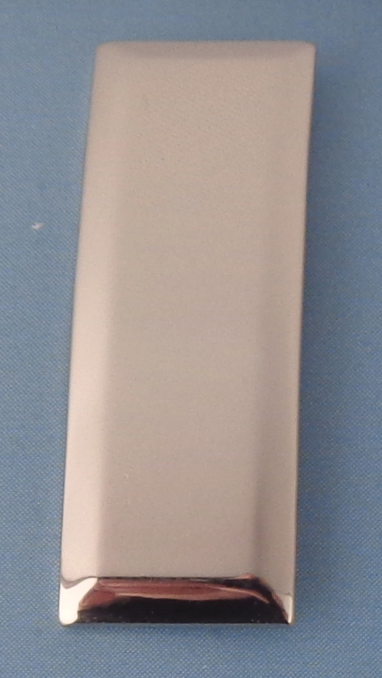 LT Bars 1" Smooth Polished Silver SAFETY CATCH 4424PN