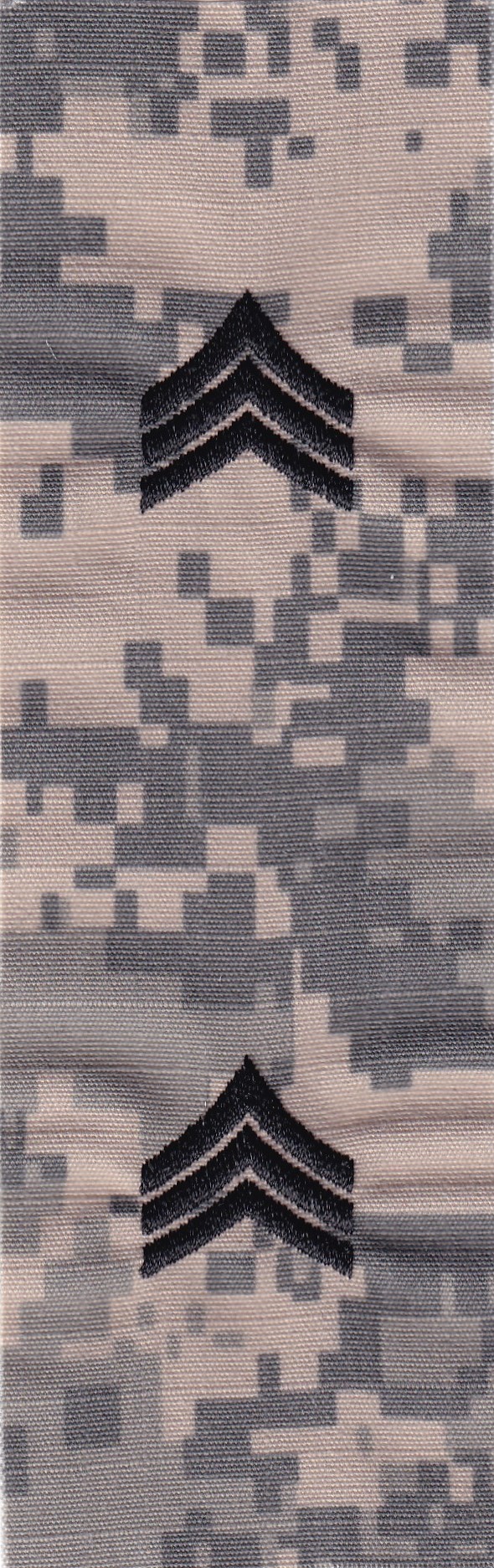 SGT Sergeant Rank sew on ACU ranks 2 per strip