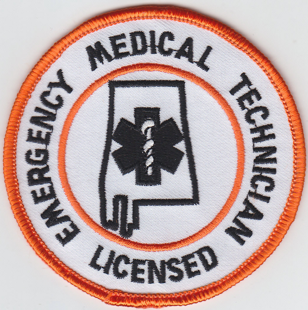Alabama Licensed EMERGENCY MEDICAL TECHNICIAN patch