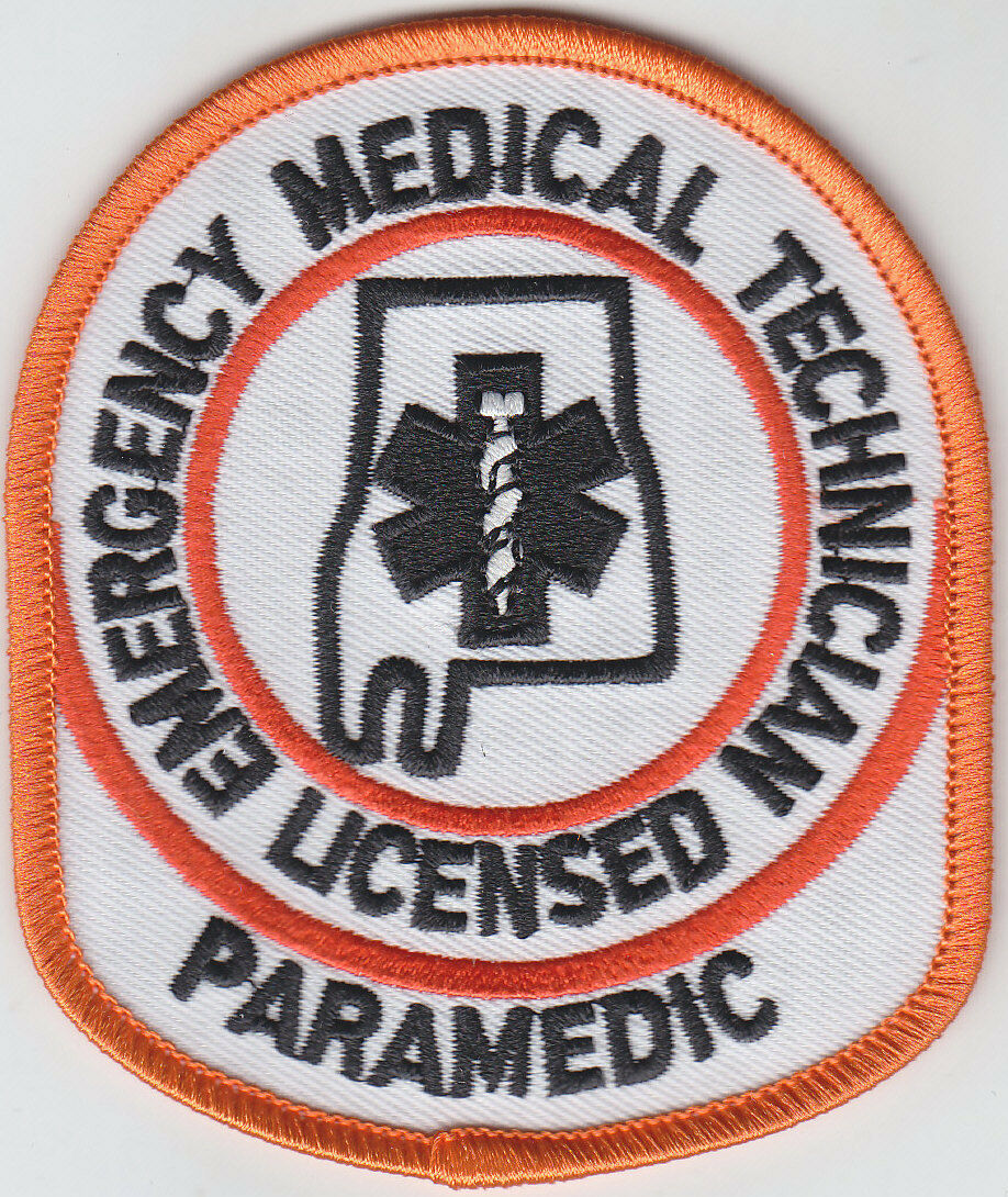 Alabama EMT PARAMEDIC Emergency Medical Technician patch