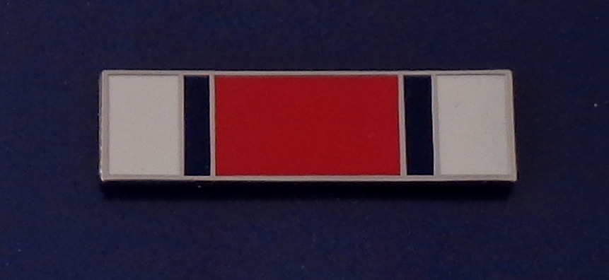 CIVIC ACHIEVEMENT 3/8" SILVER Award/Commendation Bar/Uniform Pin police
