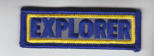 EXPLORER Reflective Tab Hat Patch 3X1
