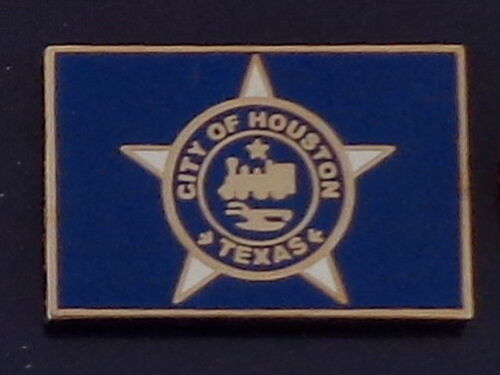 City of Houston Flag LAPEL PIN