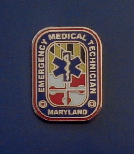 Maryland EMT Emergency Medical Technician Lapel Pin