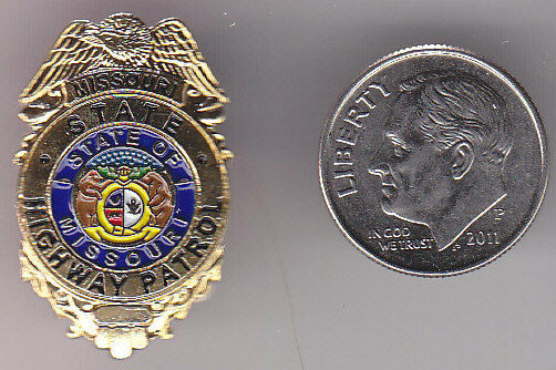 Missouri MO State Highway Patrol Lapel Pin