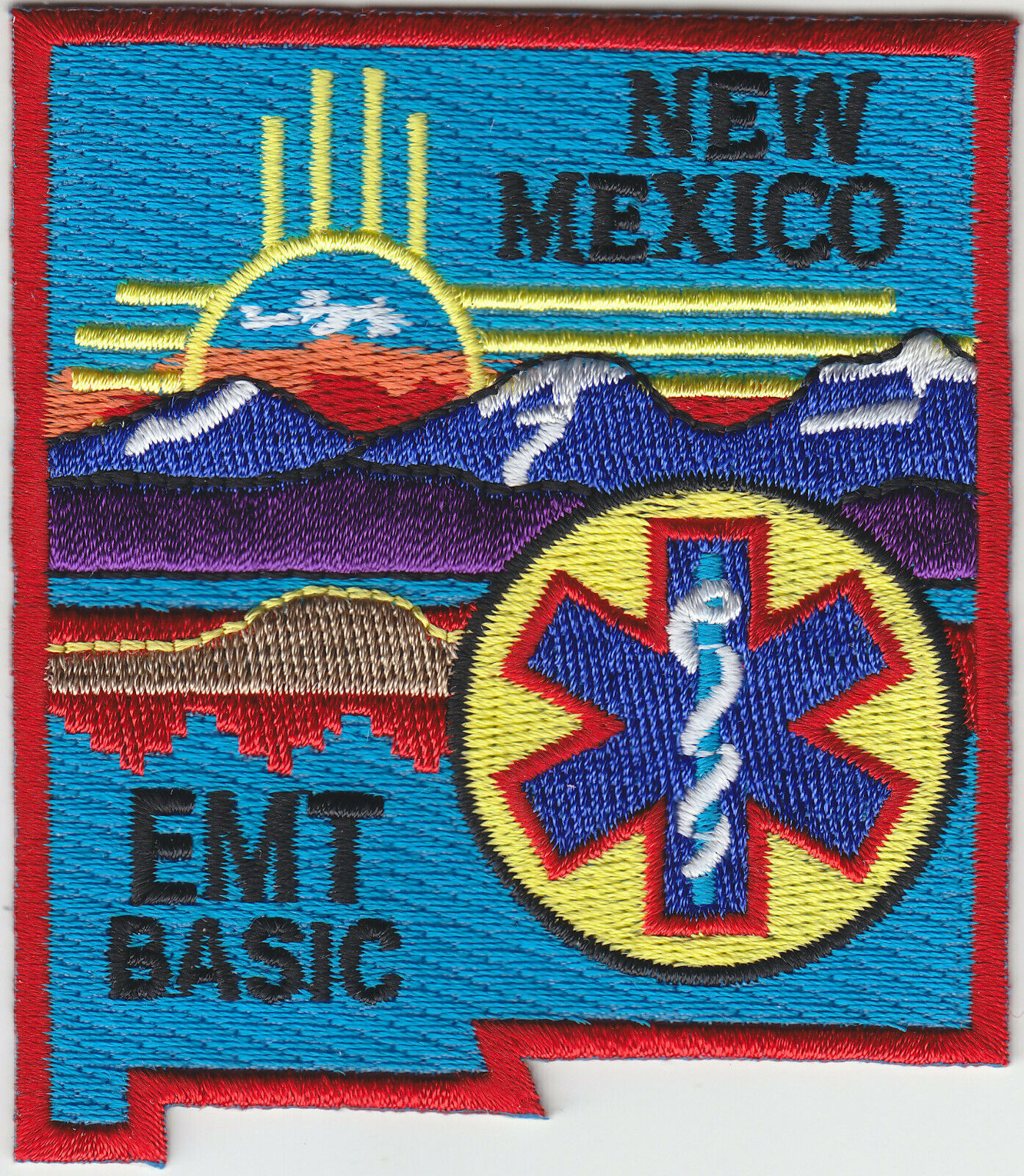 New Mexico EMT BASIC shoulder patch