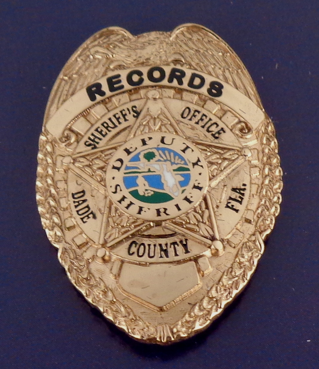 RECORDS Dade County Florida Sheriff's Office Mini