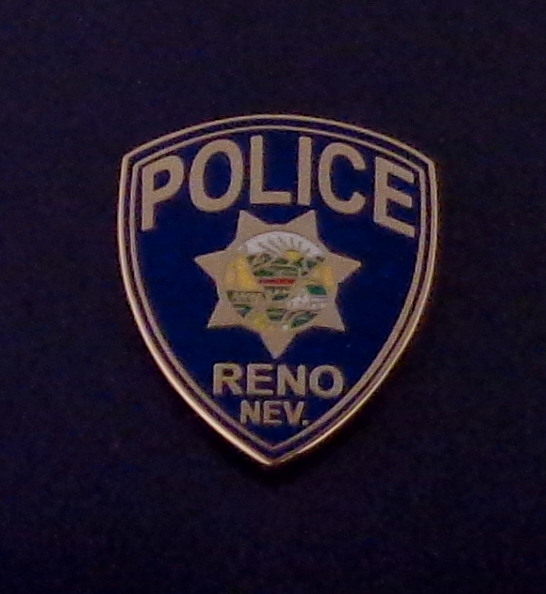 Reno Nevada Police patch Lapel Pin
