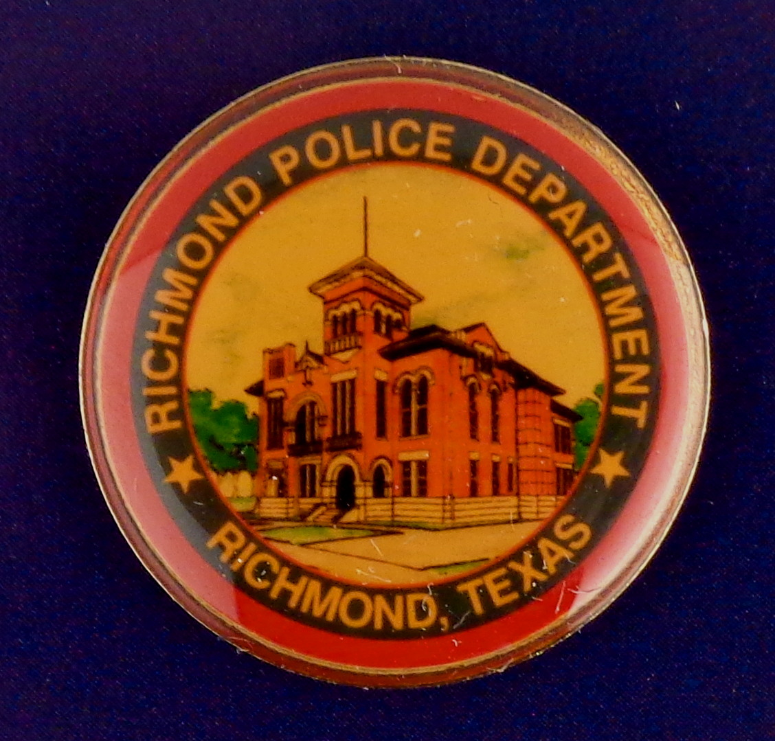 Richmond Texas Police Lapel Pin