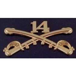 14th Cavalry Regiment Lapel Pin US ARMY