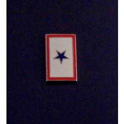 Family Member in Service 1 One Blue Star Lapel Pin