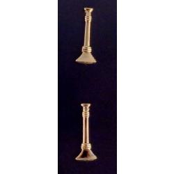 1 Bugle 3/4" Gold Fire Lieutenant Collar Pins