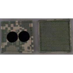 1LT 1st Lieutenant ROTC ACU RANK PATCH with hook fastener back