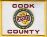 Cook County Illinois Flag patch Regular Full Color