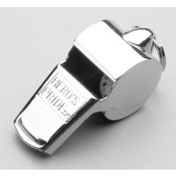 Whistle polished silver nickel finish