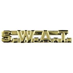 S.W.A.T. 1/4" Polished Gold Collar Pins