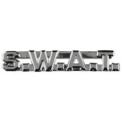S.W.A.T. 1/4" Polished Silver Nickel Finish Collar Pins
