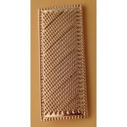 LT 1" Corrugated Gold SAFETY CATCH Collar pins