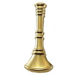1 Bugle 3/4" Gold Collar Pins