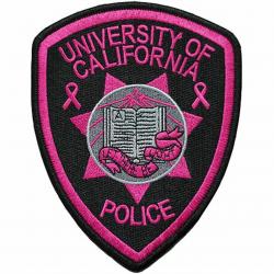 University of California DARK PINK police patch