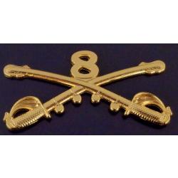 8th Cavalry Regiment Lapel Pin US ARMY