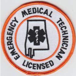 Alabama Licensed EMERGENCY MEDICAL TECHNICIAN patch