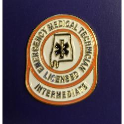 Alabama Emergency Medical Technician INTERMEDIATE EMT Lapel Pin