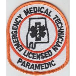 Alabama EMT PARAMEDIC Emergency Medical Technician patch