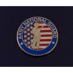 ARMY NATIONAL GUARD Logo Insignia 3/4" lapel pin