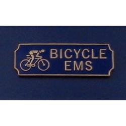 BICYCLE EMS Gold on Blue Uniform Bar