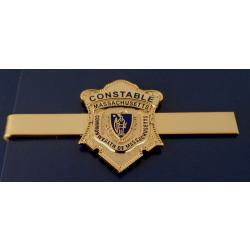 CONSTABLE Commonwealth of Massachusetts TIE BAR gold