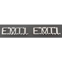 E.M.T.I. 3/8" Silver Collar Pins