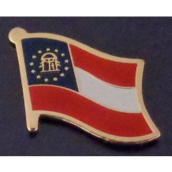 Georgia State Flag Lapel Pin