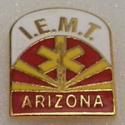 I.E.M.T. Arizona Uniform Collar Lapel Pin