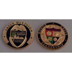 JAILS DIVISION Jacksonville FL Florida Police CHALLENGE COIN