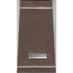 Lieutenant Silver on Brown Shoulder Boards