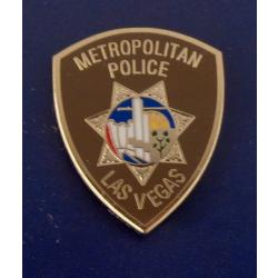 Las Vegas METROPOLITAN POLICE patch style Lapel Pin
