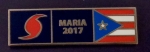 HURRICANE MARIA 2017 Puerto Rican PR Rico Uniform Award/Commendation Bar pin