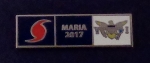 HURRICANE MARIA 2017 US Virgin Islands USVI Uniform Award/Commendation Bar pin