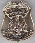 Maryland MD State Police CORPORAL mini badge LAPEL PIN