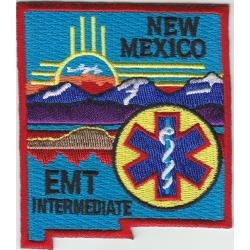 New Mexico EMT INTERMEDIATE shoulder patch