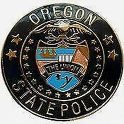 Oregon State Police Patch Lapel Pin