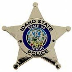Idaho ID State Police mini badge lapel pin IDSP