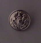 Pennsylvania STATE SEAL Silver Uniform Buttons LARGE Pins/Washers